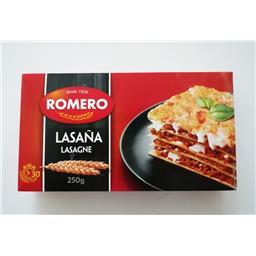 LASAÑA LISTA PARA HORNEAR 250GR